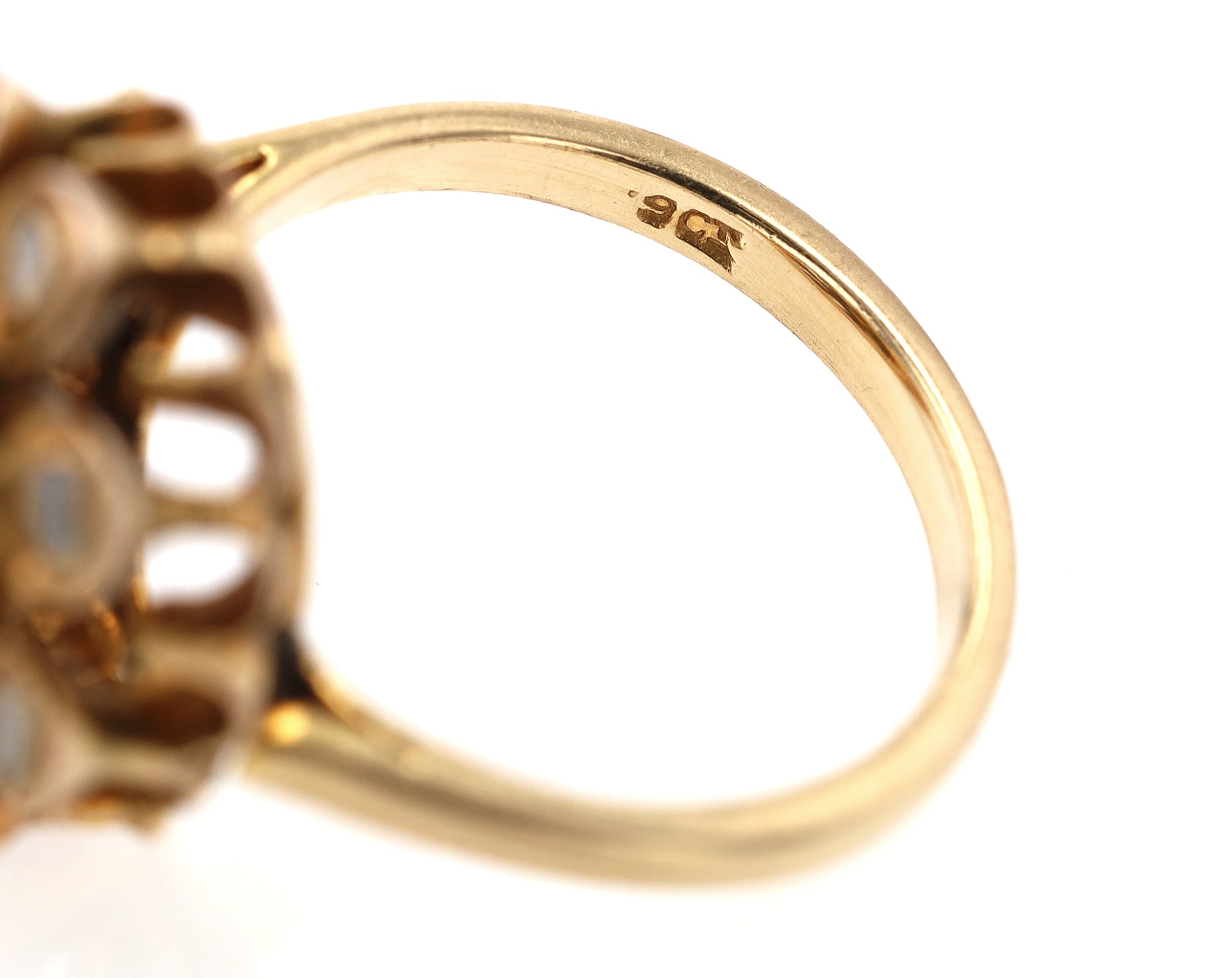 Early 1800s Georgian 2.00 Carat Rose Cut Diamond Ring