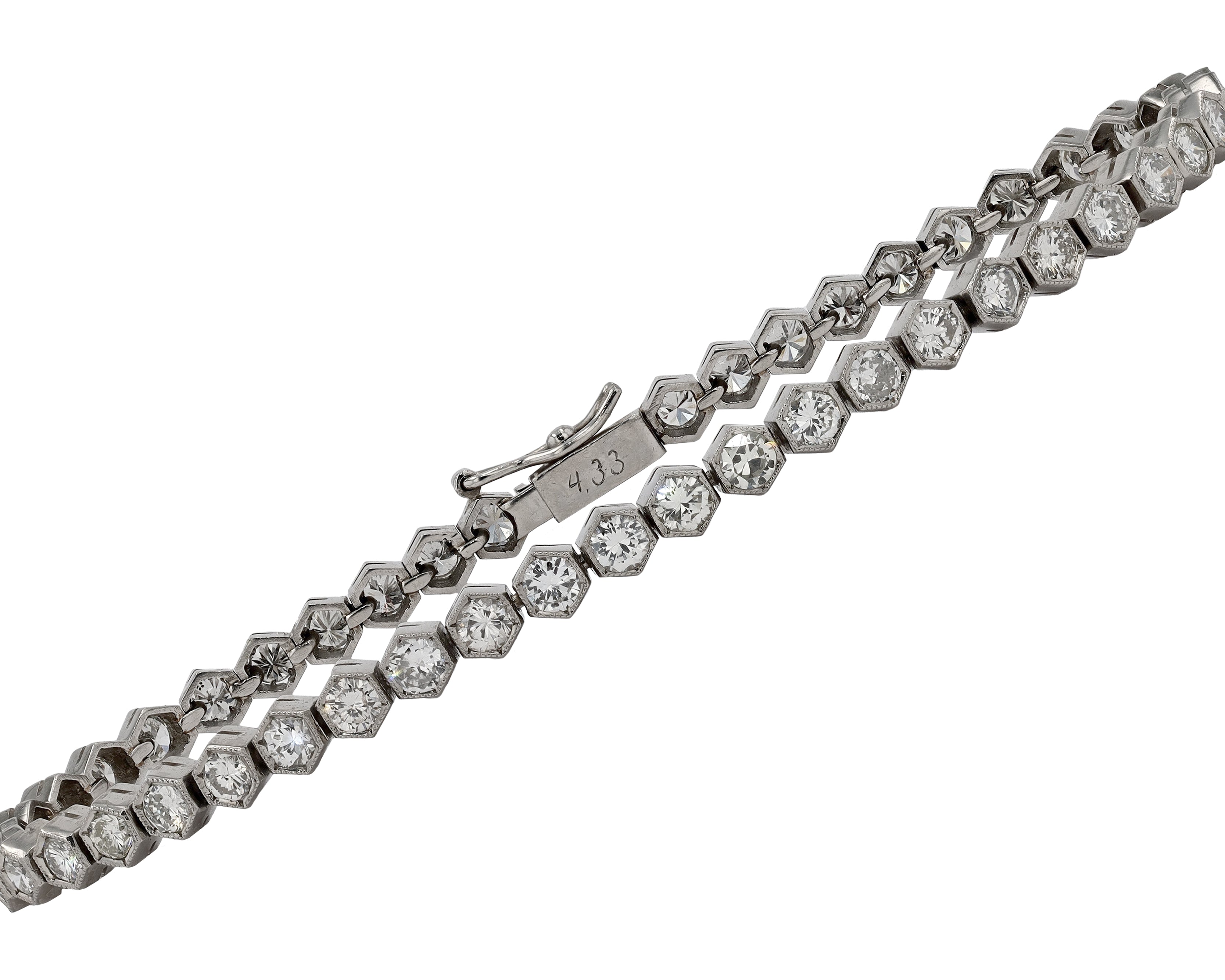 4 Carat Diamond Tennis Bracelet