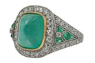 Art Deco Emerald Ring