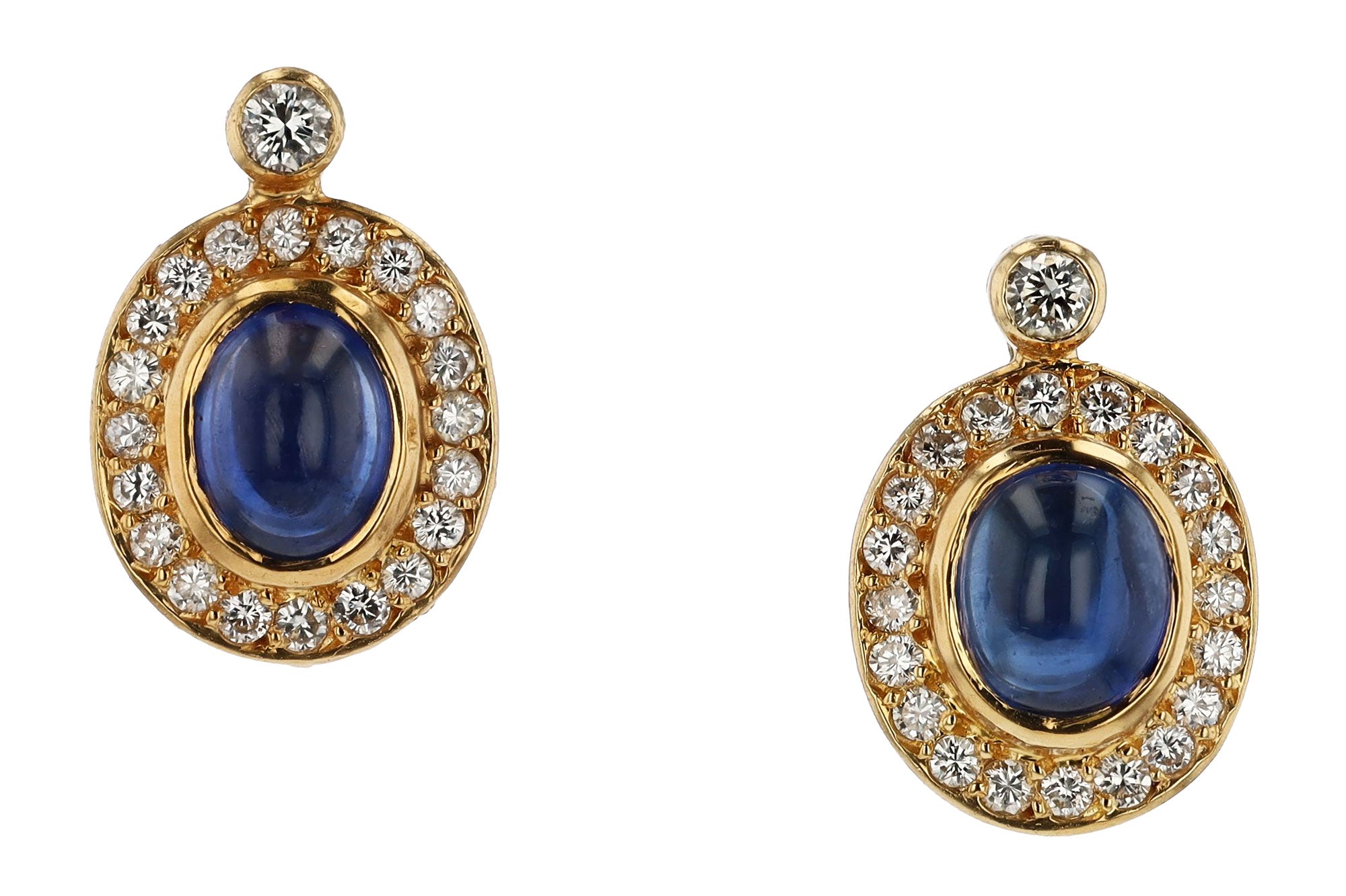 Vintage Sapphire Earrings
