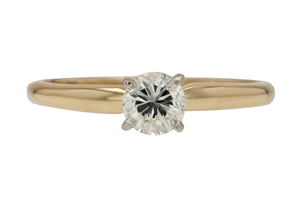 Vintage Tiffany & Co. Style Diamond Ring