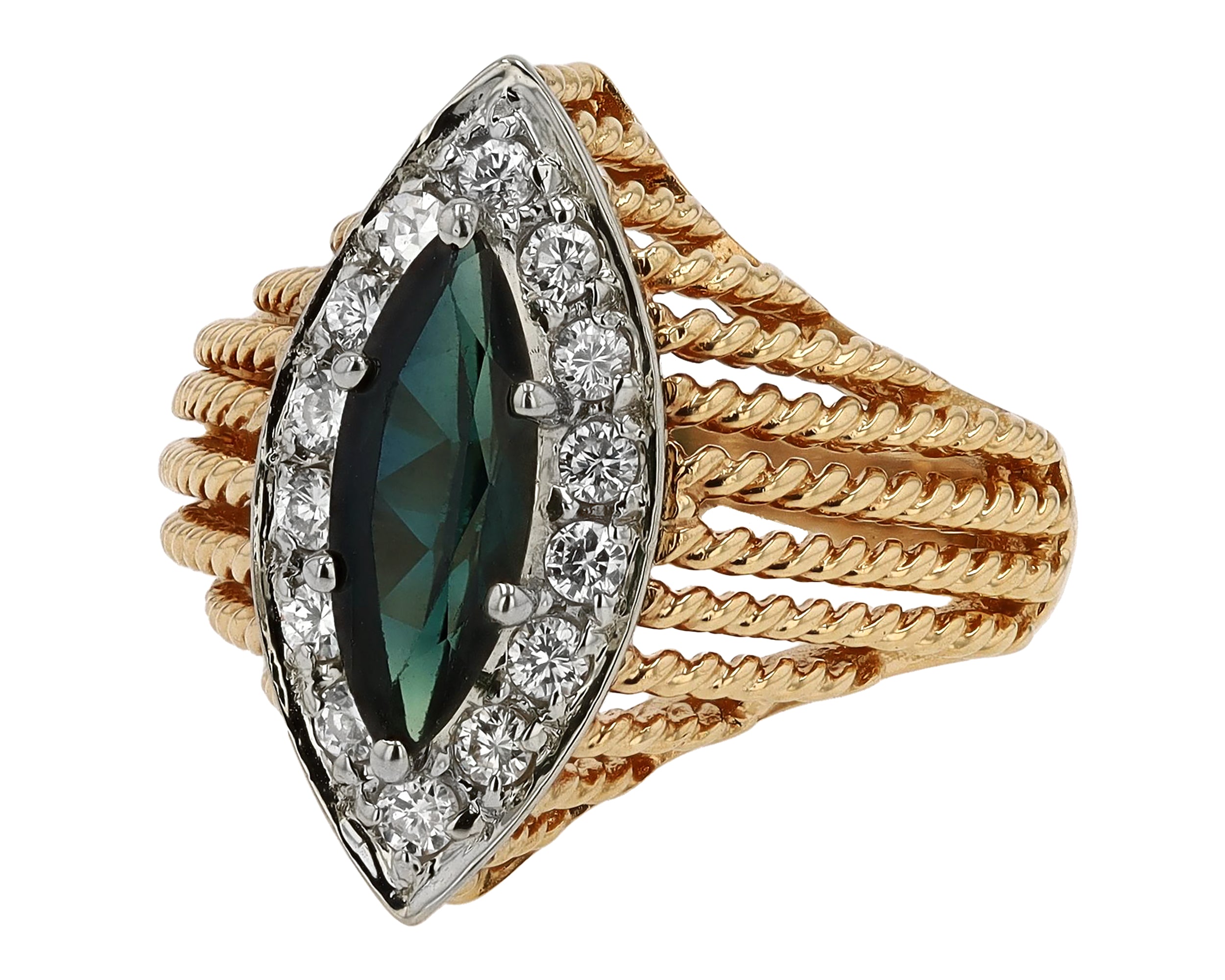 Vintage Sapphire Engagement Ring