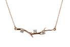 Rose Gold Branch Necklace