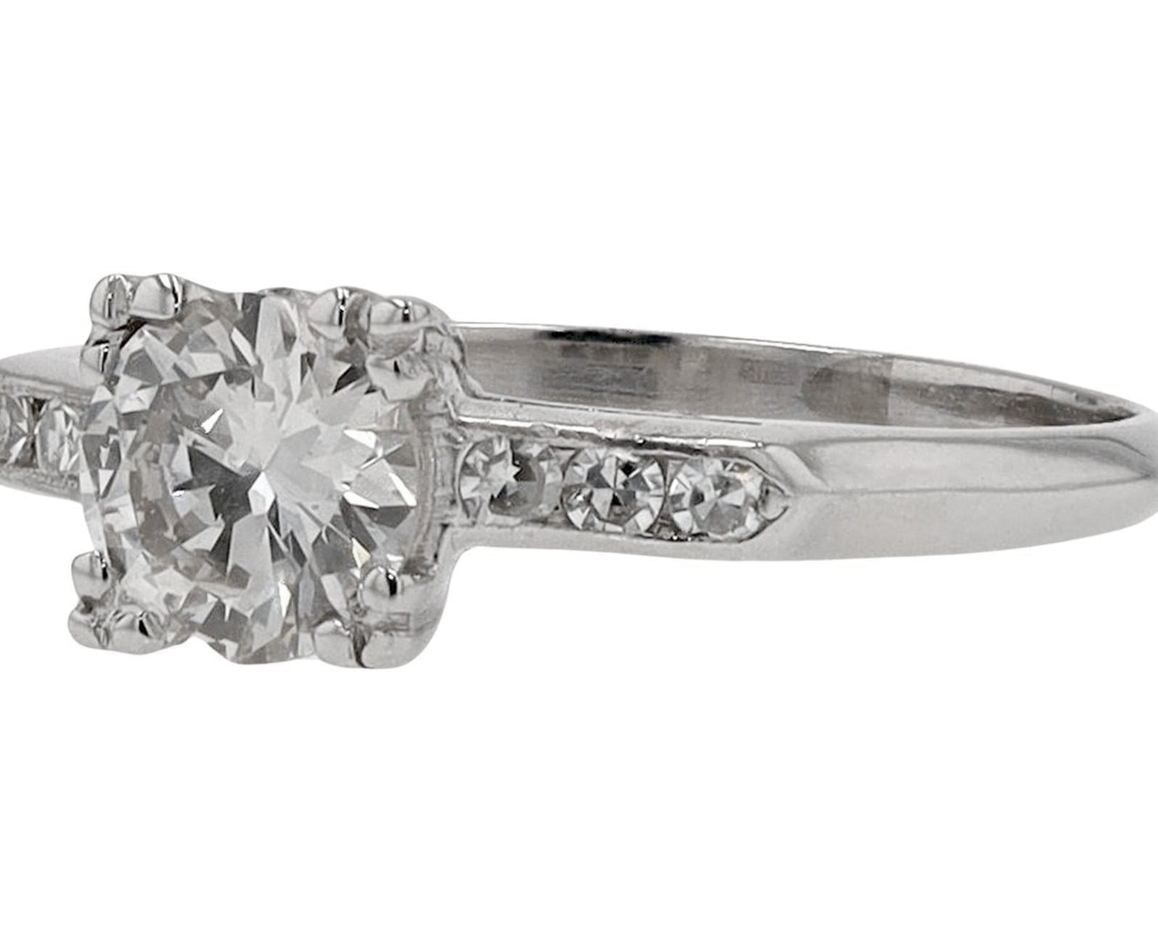 Vintage 1 Carat Diamond Ring