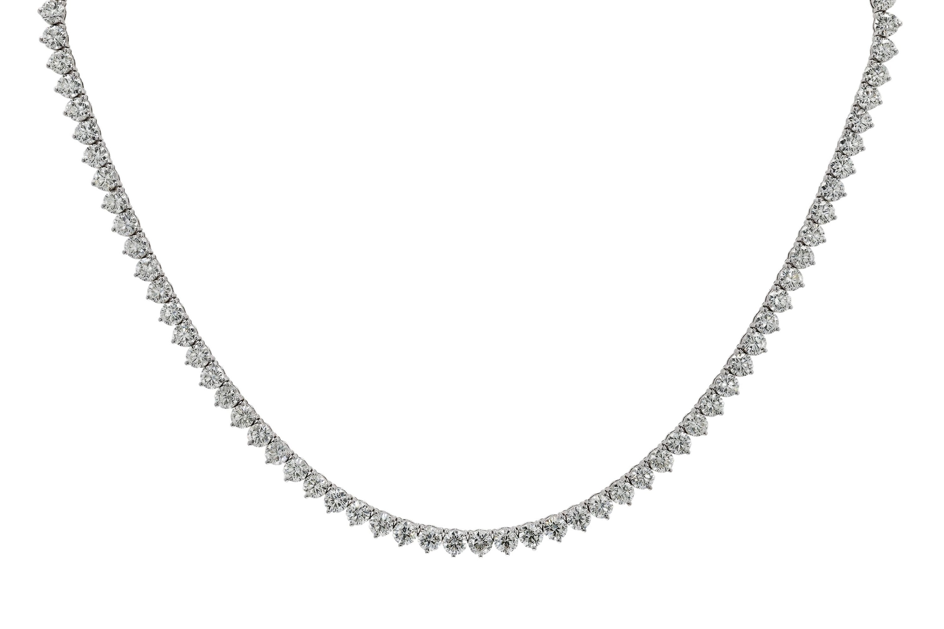 1990s Vintage Diamond Necklace
