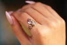 19th Century Ancient Relic Antique Victorian Diamond Snake Ring
