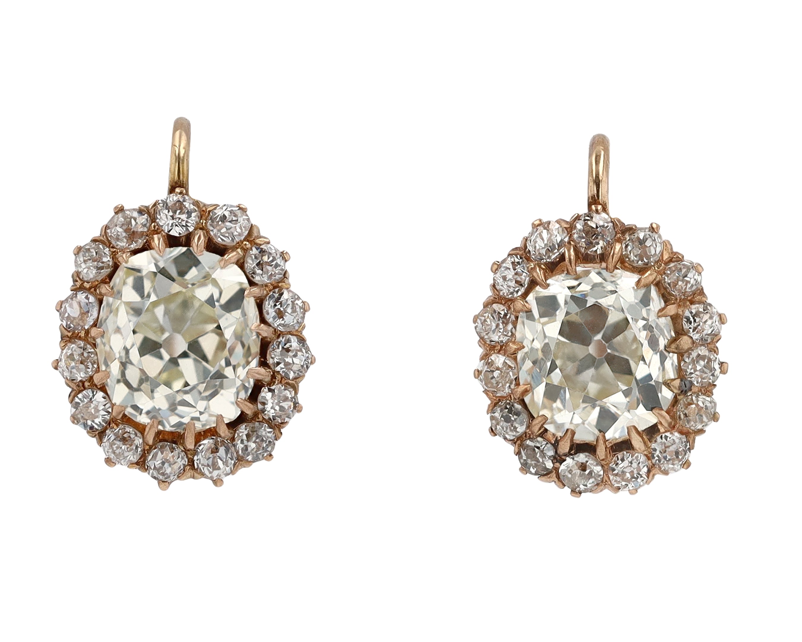Victorian Diamond Earrings
