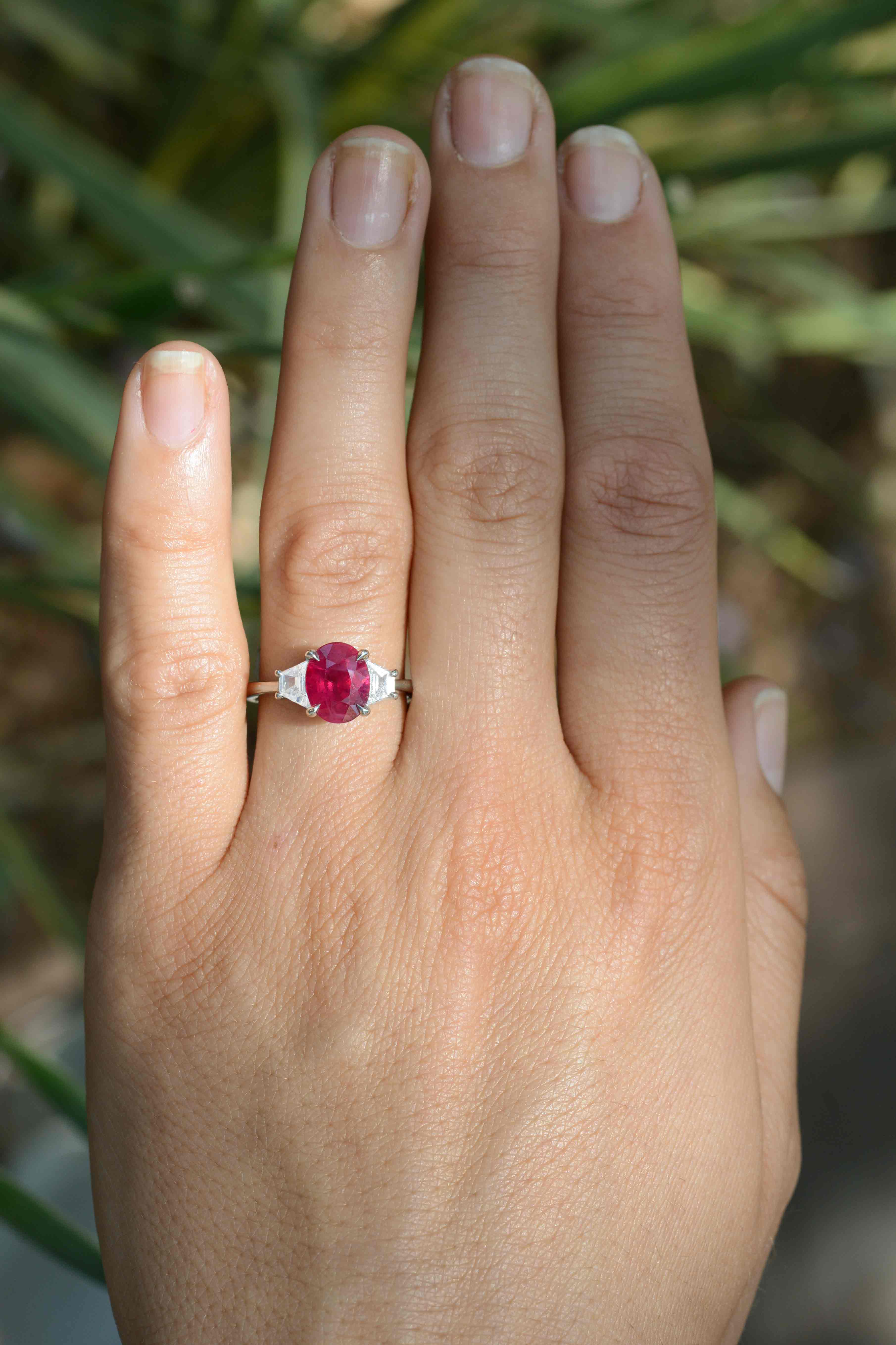 Burmese Ruby Ring