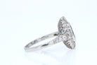 GIA Certified 2.76 Carat Paraiba Tourmaline Engagement Ring