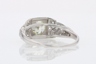 Art Deco Old European Cut Diamond Antique Engagement Ring