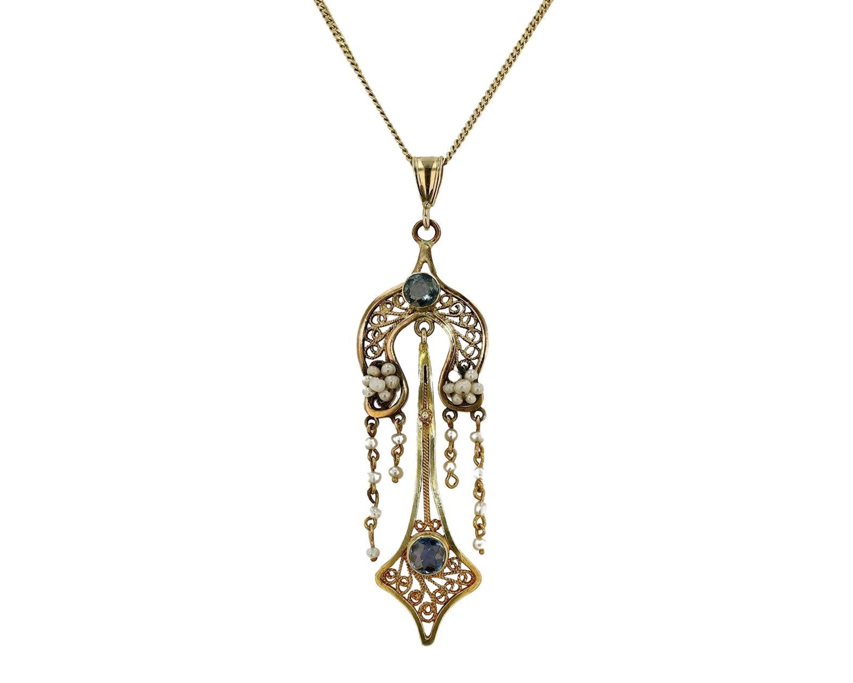 Antique Art Nouveau Necklace