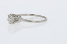 Antique Filigree Solitaire GIA Certified Diamond Engagement Ring