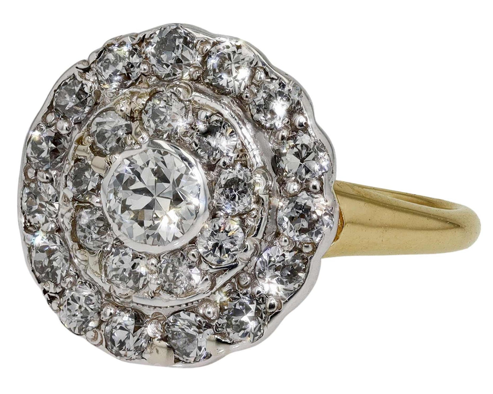 Victorian Diamond Engagement Ring