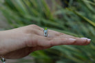 3 Carat Peridot Gemstone Engagement Ring