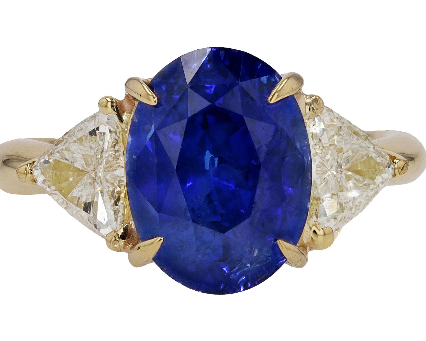 GIA Ceylon Sapphire Ring