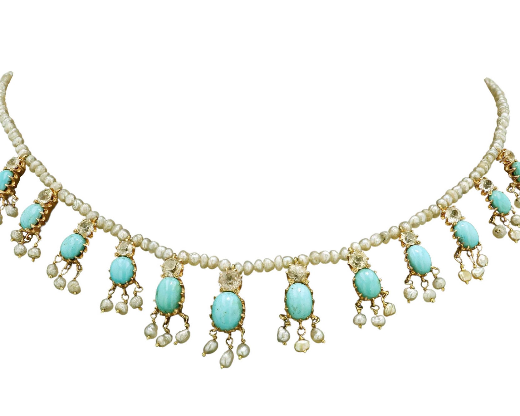 Antique Turquoise Necklace