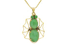 Jade Spider Necklace