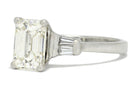 An elegant & unique Art Deco design with a GIA diamond report pedigree.