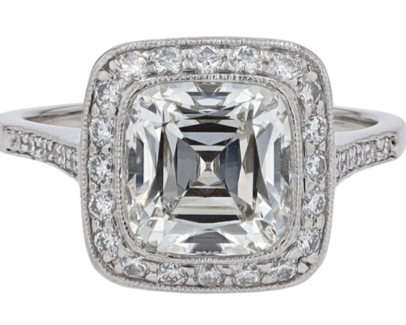 Tiffany Cushion Diamond Legacy Ring