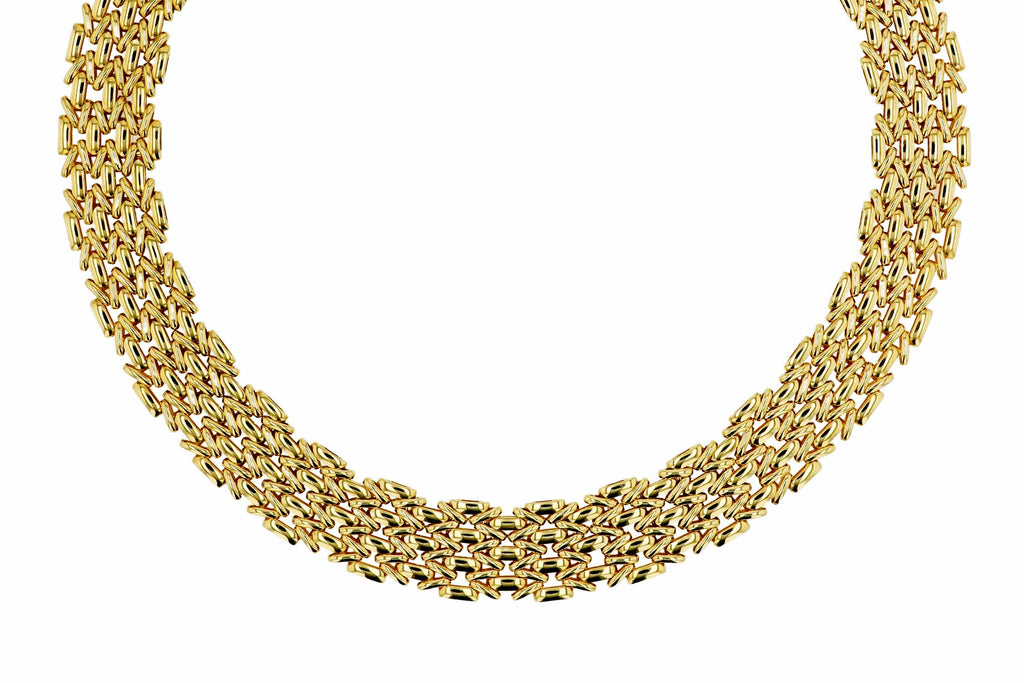 Panther Gold Necklace
